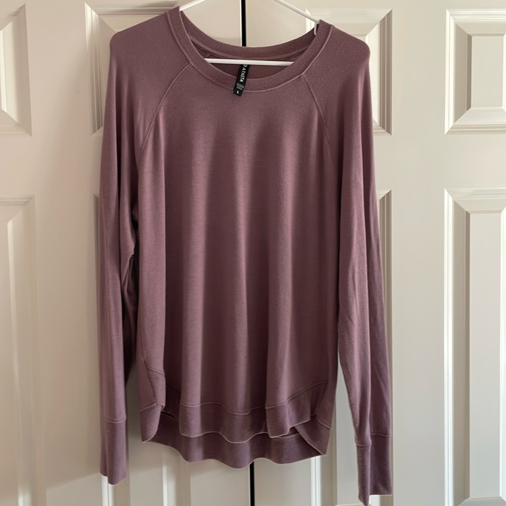 Athleta Mindset sweatshirt - size L Mauve